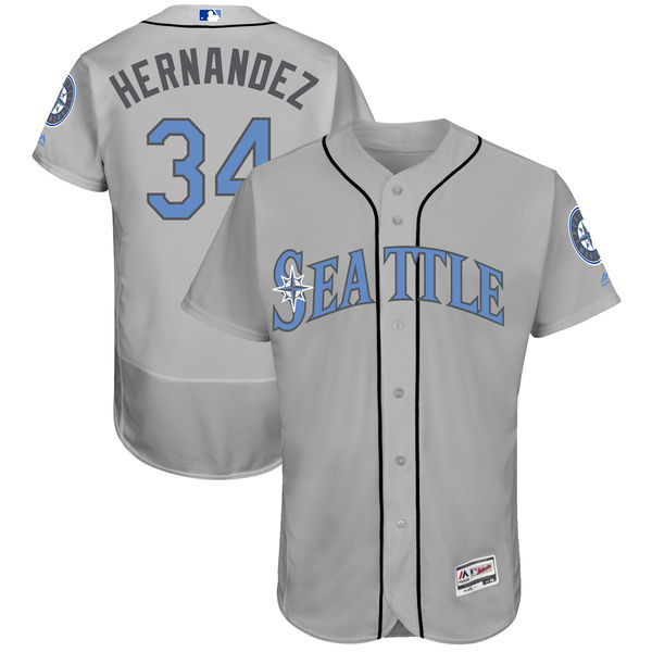 Men's Seattle Mariners Flex Base Custom Jersey MLBC0151